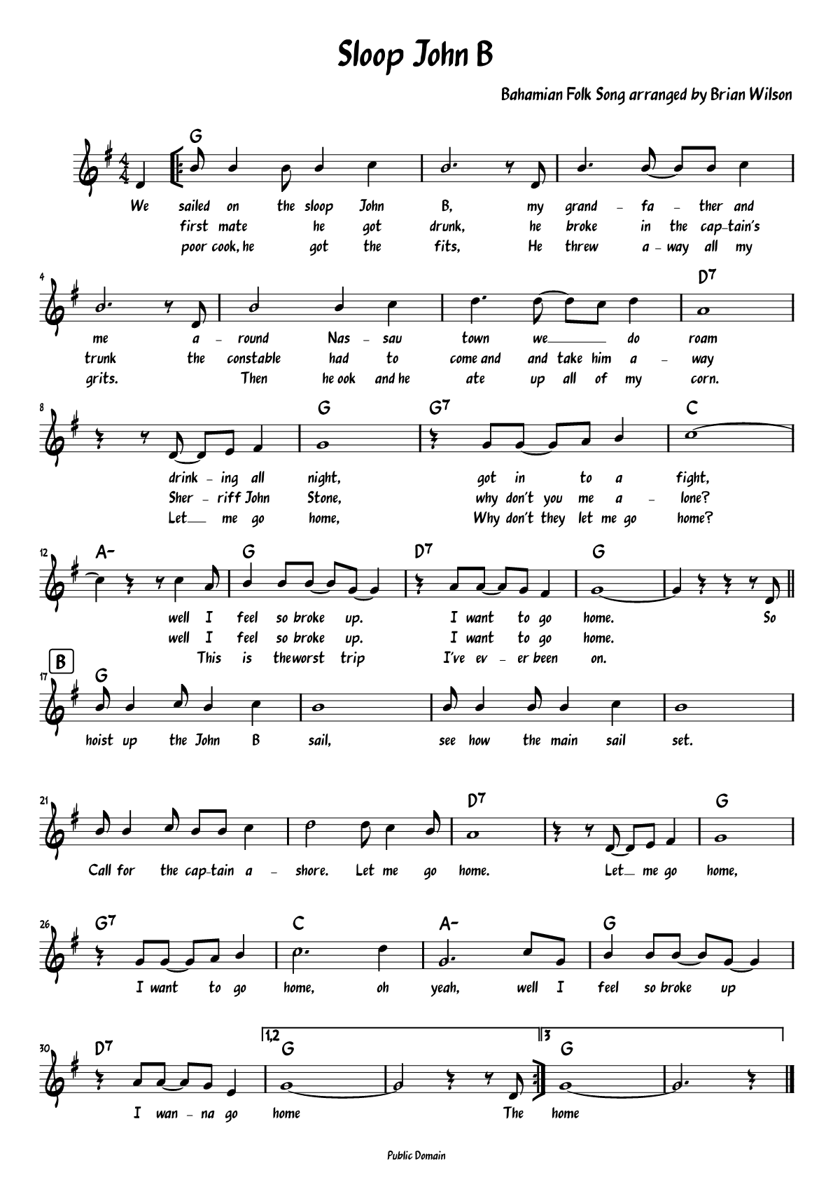 Sheet Music